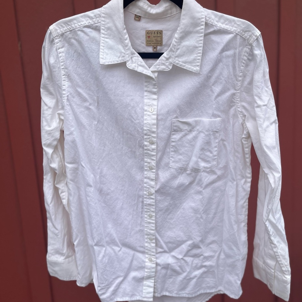 GUESS Women's White Shirt